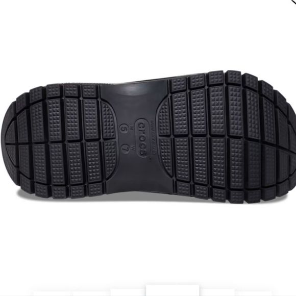 NEW Crocs Black Mega Crush Clog Super Cool Platform Shoes Y2K Sizes W8 & W10 - Picture 6 of 6